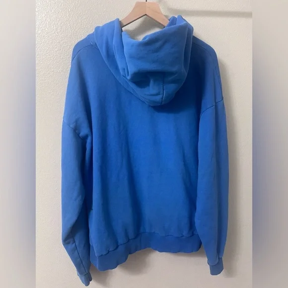 PANGAIA Signature Hoodie Cobalt Blue Size Large